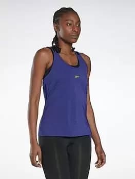 Reebok Les Mills Bodypump Activchill Athletic Tank Top - Purple, Purple, Size S, Women