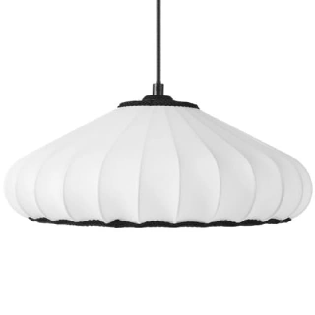Beliani Pendant Lamp Zulia Synthetic Material White