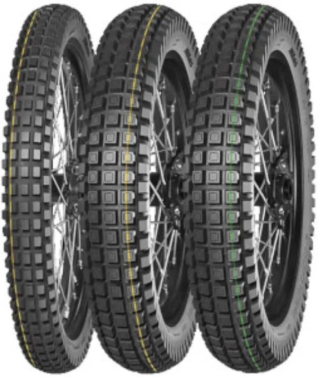 Mitas Enduro Hybrid ( 120/100-18 TT/TL 68P Rear wheel, M+S marking, Compound Super, gelb ) Motorcycle tires