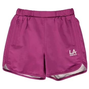LA Gear Woven Shorts Junior Girls - Purple
