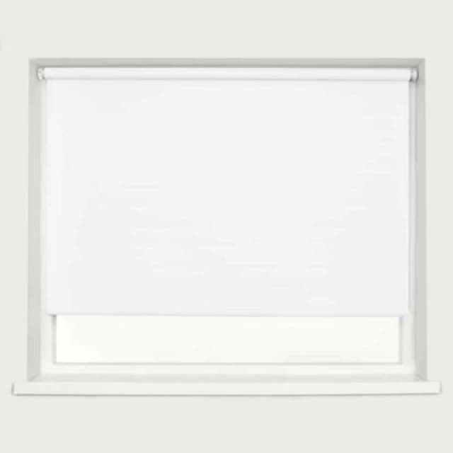 Caecus Blinds Blackout Roller Blind White 60Cm