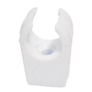 Plumbsure Pipe clip Dia15mm Pack of 10