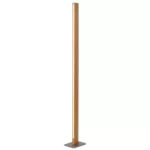 Lucide SYTZE - Floor Lamp - LED Dim. - 1x30W 3000K - Light Wood