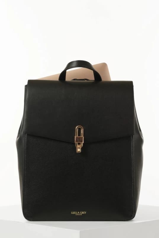 Luella Grey Womens 'Hilda' Laptop Rucksack in Black Female