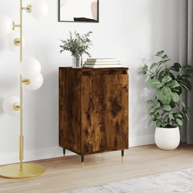 VIDAXL Sideboard Smoked Oak 40x35x70cm Engineered Wood Vidaxl 831046