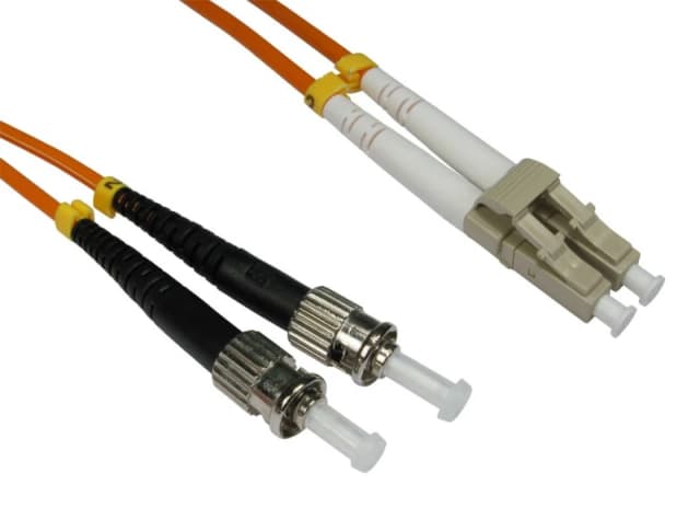 Cables Direct 3m OM2 Fibre Optic Cable, LC - ST (Multi-Mode)