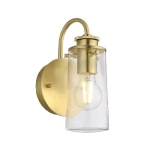 Kichler Braelyn 1 Light Wall Light Brushed Brass IP44
