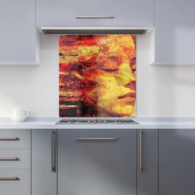 Designer Kitchen Splashbacks Calista Vale: 00003 Kitchen Splashback Size: 600mm x 750mm Multicolor Unisex 600mm x 750mm