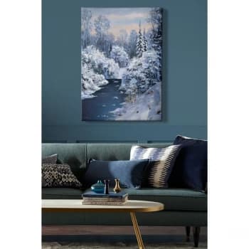 Kanvas Tablo (70 x 100) - 26 Multicolor Decorative Canvas Painting