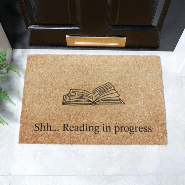 Artsy Doormats Reading In Progress Doormat (60 X 40Cm)