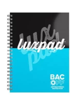 Silvine LUXPAD A4 Plus BacOff Anti-bacterial Notebooks (Pack 3) LUXA4B