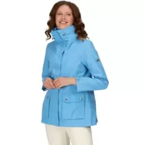 Regatta Novalee Waterproof Blue Hooded Jacket