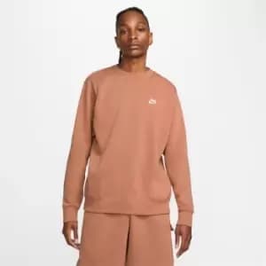 Nike Sportswear Club Crew - Brown