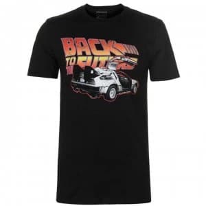 Character Back to the Future T Shirt Mens - Delorean