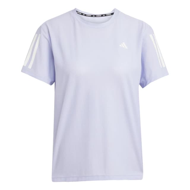 adidas Own The Run T-Shirt Womens Violet Tone female 8 (XS)