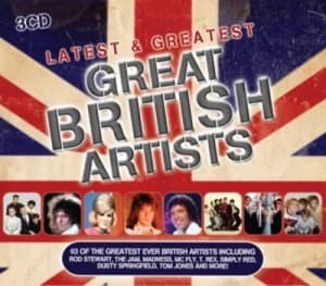 Great British Artists by Various Artists CD Album