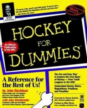 Hockey for Dummies by John Davidson Paperback