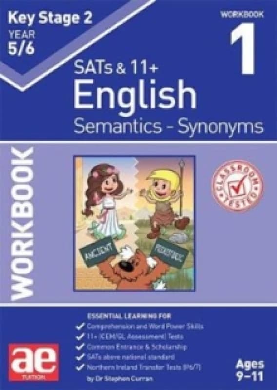 KS2 Semantics Year 5/6 Workbook 1 - Synonyms Paperback / softback
