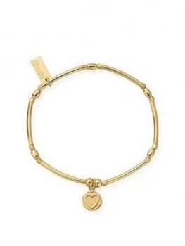 Chlobo Chlobo Sterling Silver Gold Plated Self Love Bracelet
