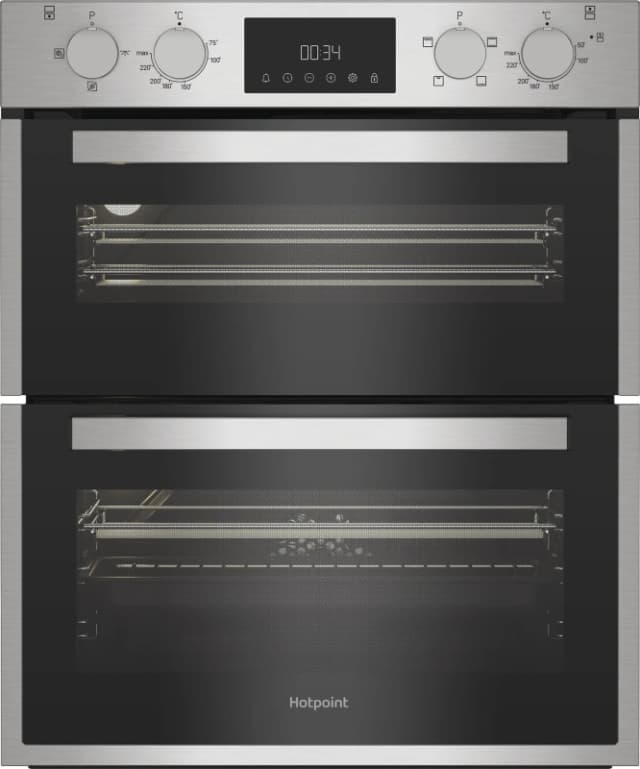 Hotpoint DUH10DIX Built Under Electric Double Oven - Stainless Steel DUH10DIX Stainless steel