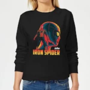 Avengers Iron Spider Womens Sweatshirt - Black