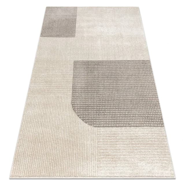 RugsX Carpet Fusion 0805 Cream / Beige - Geometric, Modern, Abstract 160X220 Cm