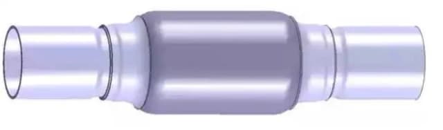 VEGAZ UFR-164 Corrugated Pipe, exhaust system Corrugated Pipe,exhaust system (1049)