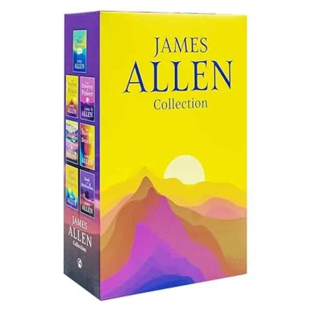 James Allen Series 7 Books Collection Set Self-improvement and Spiritual Growth James Allen Books