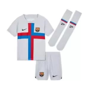 Nike FC Barcelona Third Minikit 2022/2023 Infants - Grey