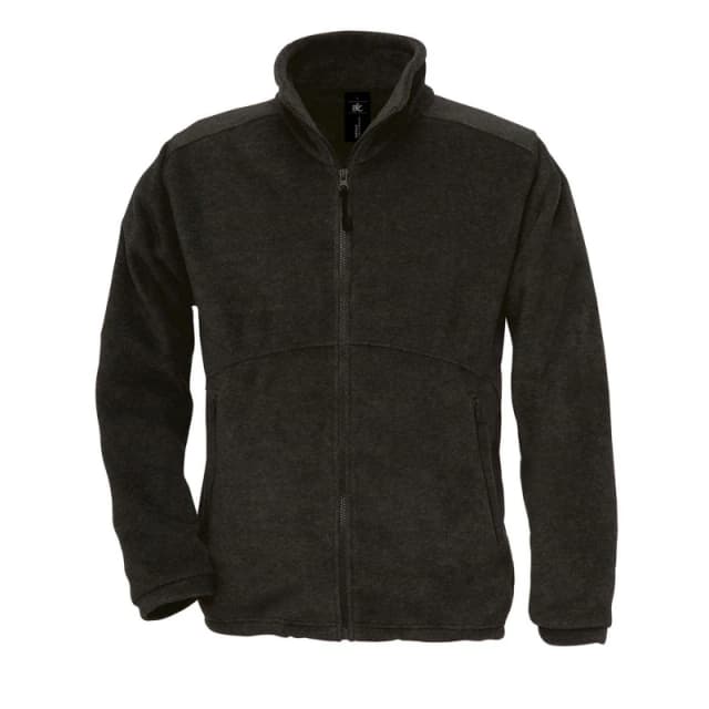 B&C Icewalker Fleece Jacket in Black Size: XS Black Unisex XS