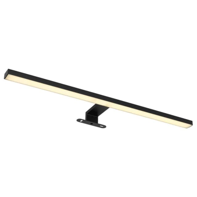Netlighting Jaime Bathroom Over Mirror Light Matt Black IP44 LED 4000K Black Unisex