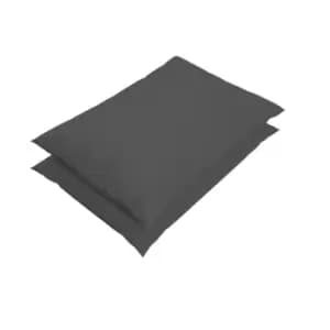 Magna Superior Soft Microfibre Bedding Sheet Range - Charcoal - Pillowpair TJ Hughes