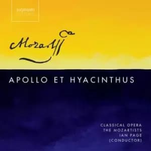Mozart Apollo Et Hyacinthus by Wolfgang Amadeus Mozart CD Album