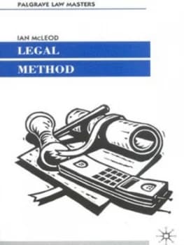 Legal Method by T. I Mcleod Book