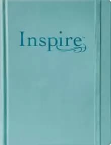 NLT Inspire Bible Large Print, Tranquil Blue