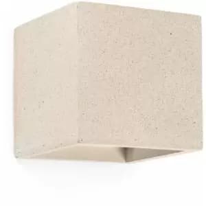 Faro Kamen - 1 Light Up & Down Wall Light Beige, G9