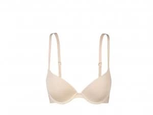 DKNY Classic Cotton Custom Lift Bra White