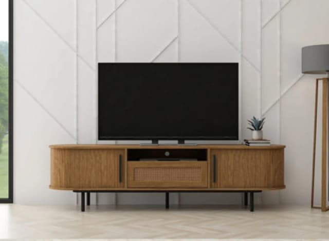 Kudl TV Cabinet 1.8M - Brown, Brown LV55TV5513