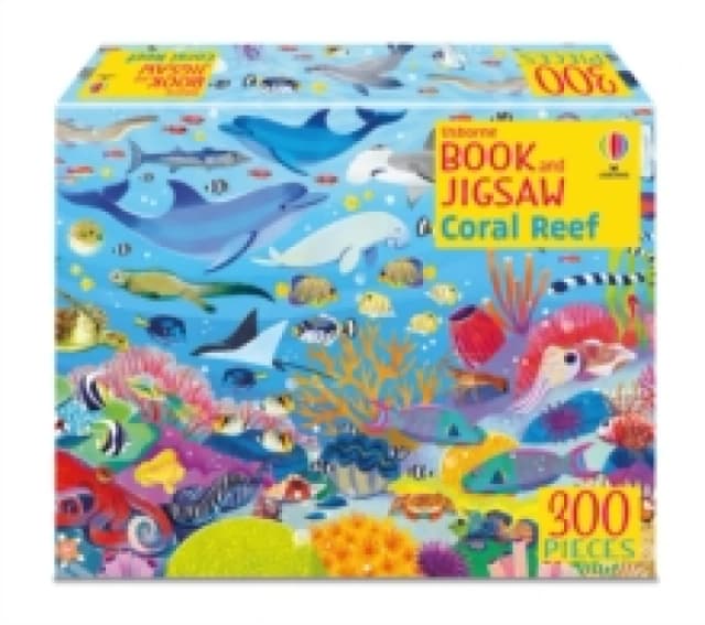 Usborne Book and Jigsaw Coral Reef Paperback / softback