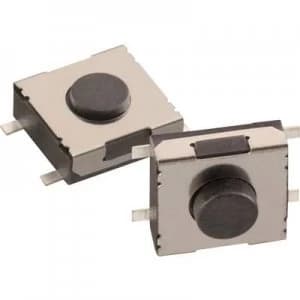 Wuerth Elektronik WS TSW 430481031816 Pushbutton 12 Vdc 0.05 A 1 x OffOn momentary