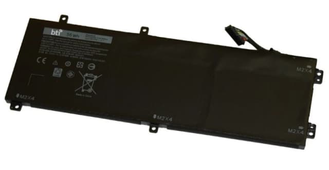 BTI BTI 3-cell 56Wh 62MJV compatible laptop battery for Dell Precision 5510 XPS 9560 - 18 month warranty 62MJV-BTI