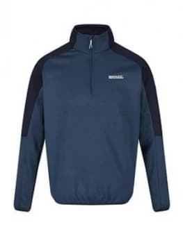 Regatta Regatta Highton Half Zip Top - Blue, Size S, Men