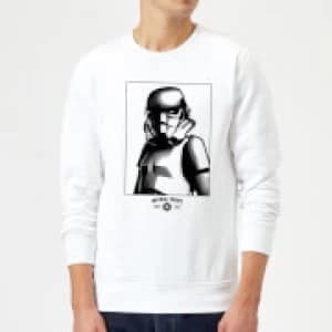 Star Wars Imperial Troops Sweatshirt - White - L