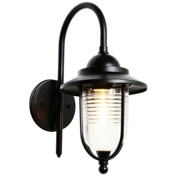 Fishermans Lantern ERIS Black Exterior Light - Zinc