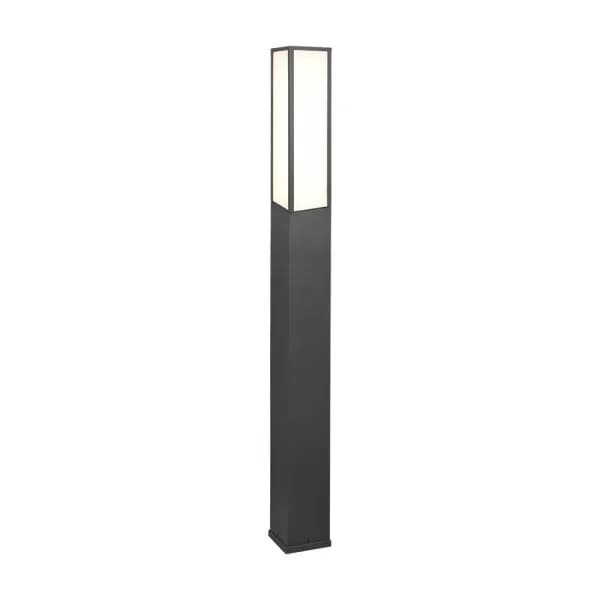 Fuerte Modern Outdoor Bollard Anthracite 3000K IP54