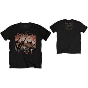 Pink Floyd - The Wall Meadow Unisex Large T-Shirt - Black