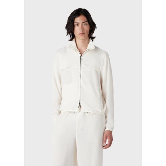 Emporio Armani Bomber Jacket Cream male XS