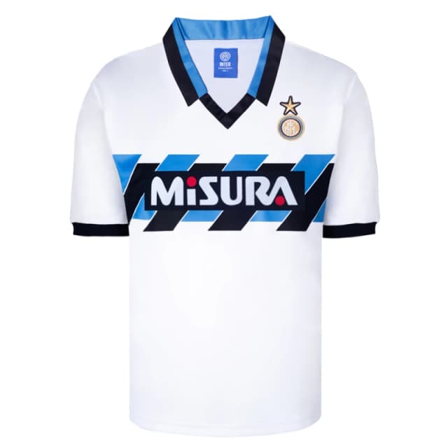 Score Draw Internazionale 1990 Away shirt INTER90APYSS-L L Mens Sportswear