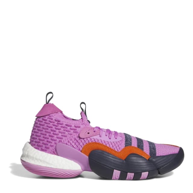 adidas Mens Trae Young Basketball Trainers Pulse Lilac male 7 (40.7)