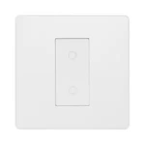 BG Evolve Pearl White 200W Single Touch Dimmer Switch 2-Way Master - PCDCLTDM1W